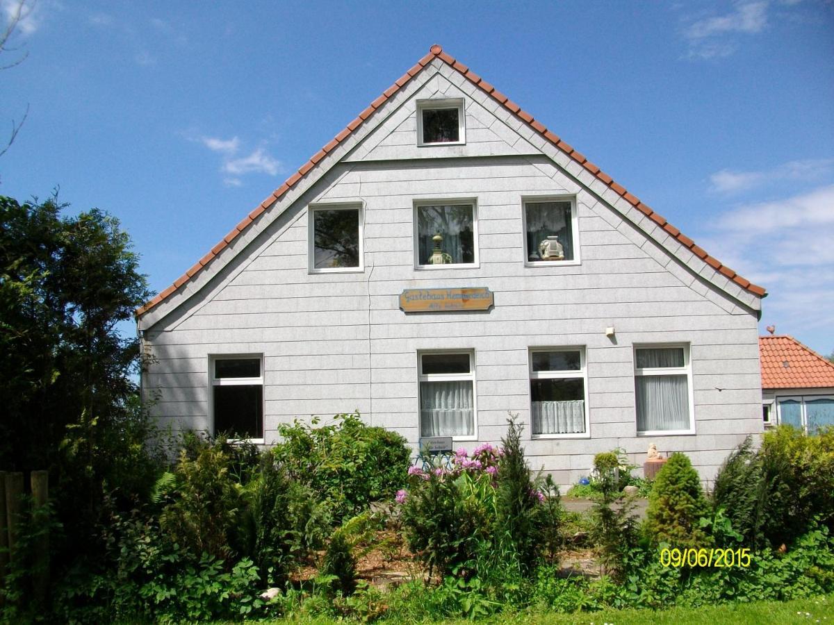 Gaestehaus Hemmerdeich-Alte Schule Oldenswort Eksteriør bilde